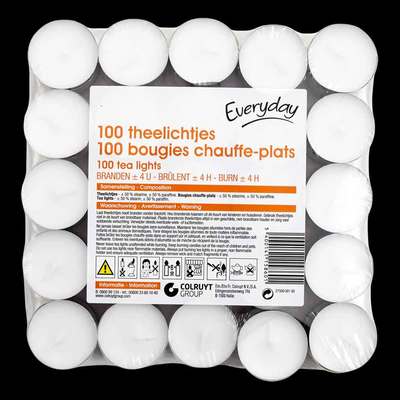 Velas 100 piezas