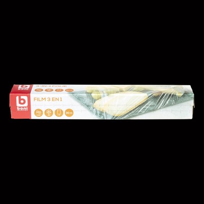 Cling Film Belga 3 en 1, 30 metros