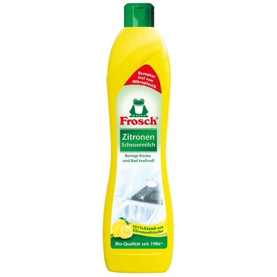 FROSCH Limpiador en Crema para Acero Inoxidable y Cocinas 500 ML