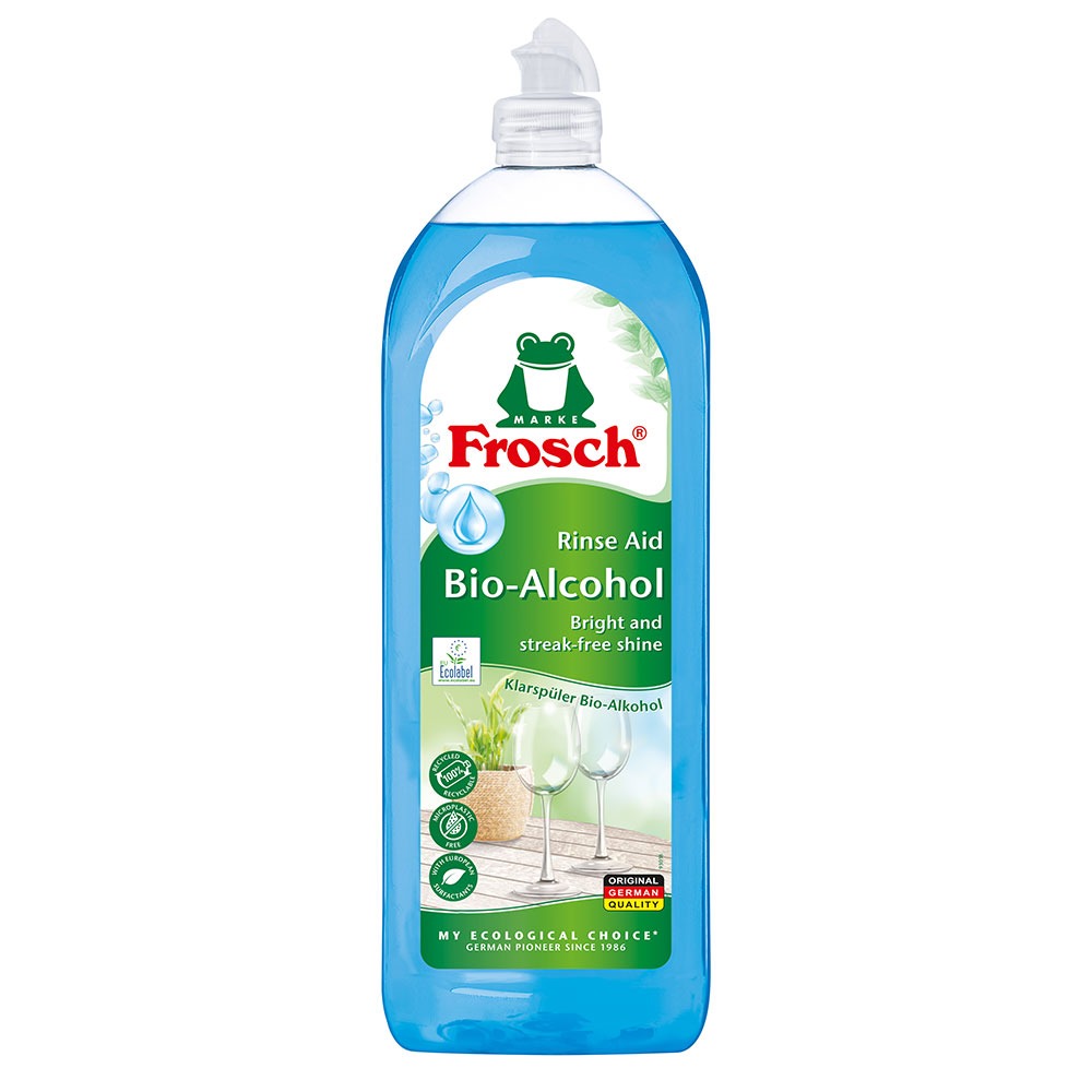 Frosch Abrillantador de Platos y Cristalería para Maquinas Lavavajillas 750 ML