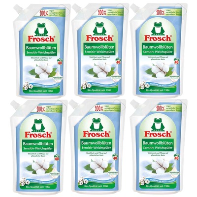 Venta por mayor - 6 Suavisante Hipoalergénico para Ropa - Cottom Blossom 1000 ML