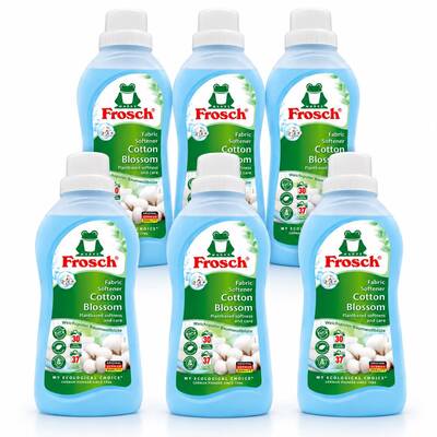 Venta por mayor - 6 Suavisante Hipoalergénico para Ropa - Cottom Blossom 750 ML