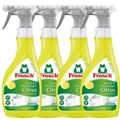 Venta por mayor - 4 Limpiador de Duchas y Baños Limón 500 ML