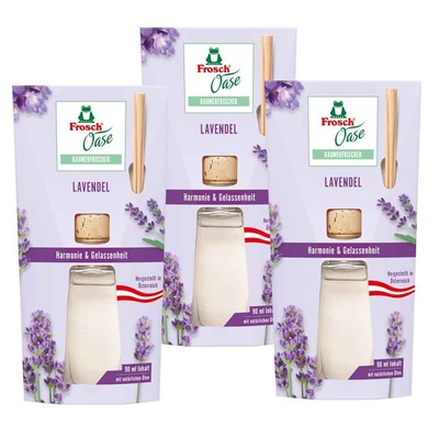 Venta por mayor - 3 AMBIENTADOR LAVANDA 90 ML