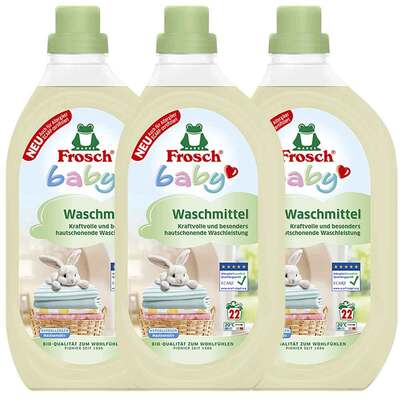 Venta por mayor - 3 Detergente Liquido Para Ropa de Bebe ( Baby Waschmittel) 1.5 Litros 