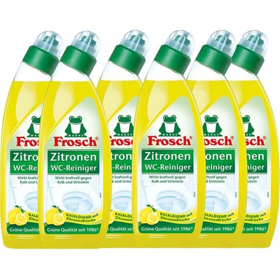 Venta por mayor - 6 Limpiador de Inodoros Limón (WC Reiniger) 750 ML