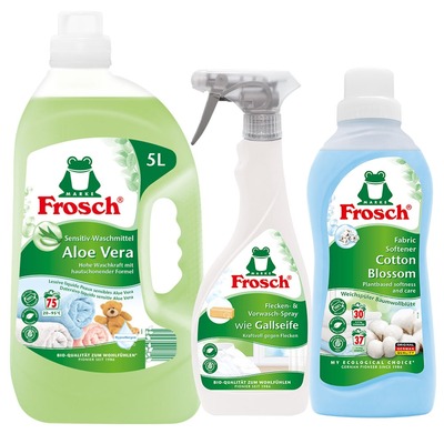 Combo Detergente Aloe Vera 5L, Suavizante 750 MLy Quitamanchas 500ML