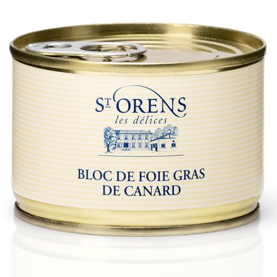 BLOQUE DE FOIE GRAS DE PATO 160GR, HECHO EN FRANCIA