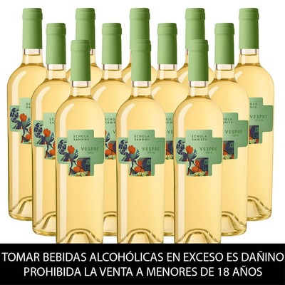 Venta por mayor - 12 Fiano, Vespre, Schola Sarmenti, Salento IGT, Italia 750ml