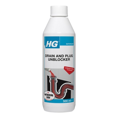 HG DRAIN AND PLUG UNBLOCKER 1000ML, Made in the Netherlands
